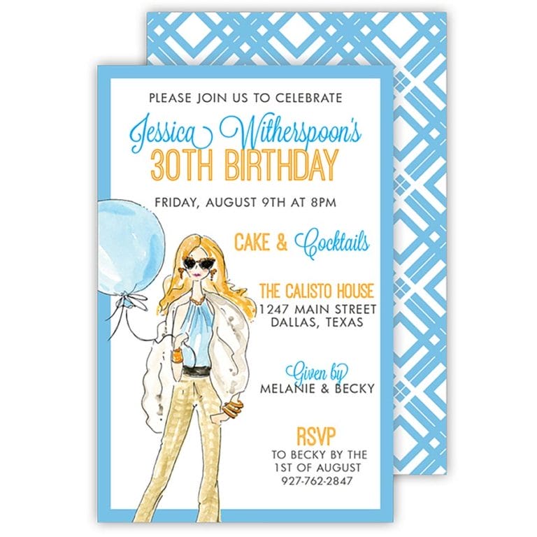New York City Party Invitations