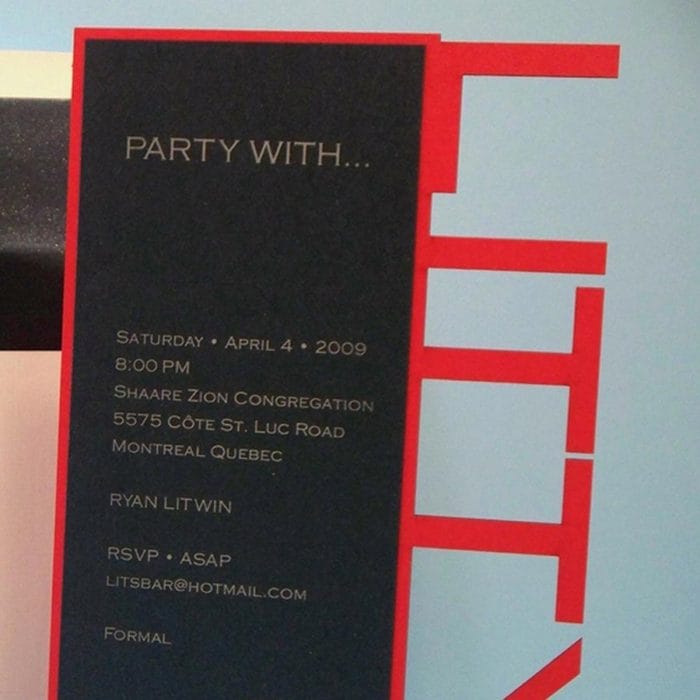 New York City Party Invitations